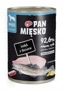 Pan Mięsko 6x 400 g mix NOWYCH SMAKÓW DLA PSA