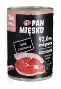 Pan Mięsko 6x 400 g mix NOWYCH SMAKÓW DLA PSA