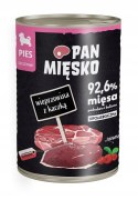 Pan Mięsko 6x 400 g mix NOWYCH SMAKÓW DLA PSA