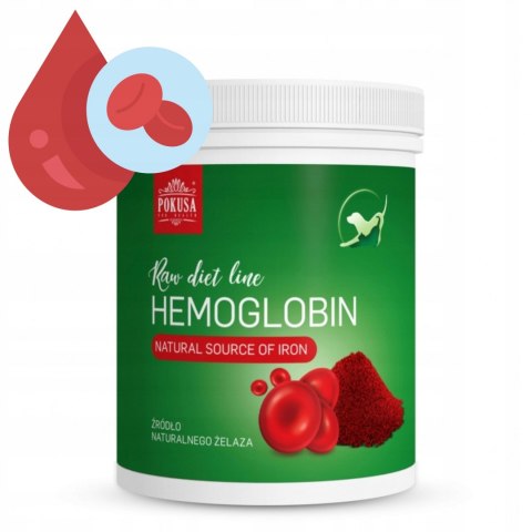 Żelazo Hemoglobin Pokusa RawDietLine 200 g BARF