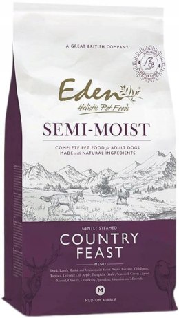 Eden SEMI MOIST COUNTRY FEAST półwilgotna karma dla psa dziczyzna 2 kg