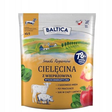 BALTICA Cielęcina z wieprzowiną XS/S 1kg