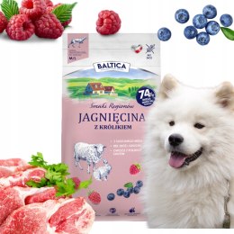 BALTICA sucha karma dla psa Jagnięcina królik M/L 3kg ŚREDNIE DUŻE RASY