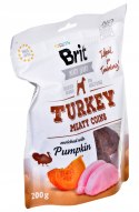 BRIT JERKY TURKEY MEATY COINS PUMPKIN 200 DUŻE OPAKOWANIE
