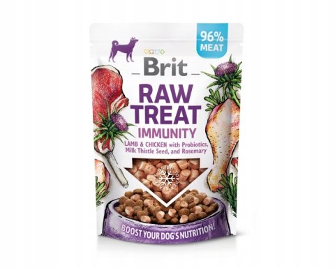 BRIT RAW TREAT IMMUNITY FREEZE-DRIED TREAT AND TOP