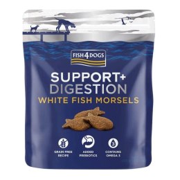 Fish4Dogs SUPPORT+ DIGESTION WHITE FISH MORSLES