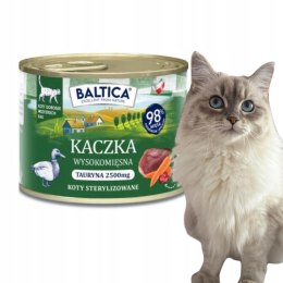 Karma mokra dla kota BALTICA kaczka monobiałkowa 185g