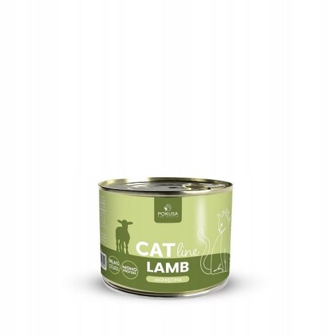 POKUSA CatLine - jagnięcina - karma mokra dla kotów dorosłych 200 g