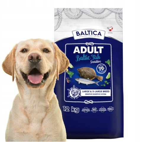 BALTICA ADULT BALTIC FISH 12KG Karma z rybami bałtyckimi XL