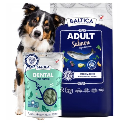 BALTICA ADULT SALMON HYPOALLERGENIC MEDIUM 12kg + GRATISY