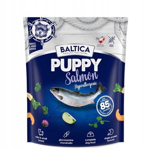 BALTICA PUPPY Salmon Hypoallergenic / z łososia dla szczeniąt XS/S 1kg