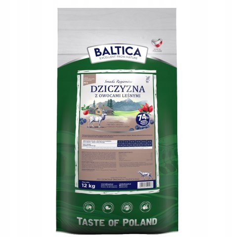 BALTICA SMAKI REGIONÓW Dziczyzna z owocami leśnymi M/L 12kg