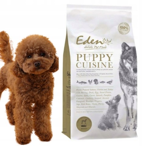 Eden Puppy Cuisine - Rasy Małe 2kg bezzbożowa półmiękka karma