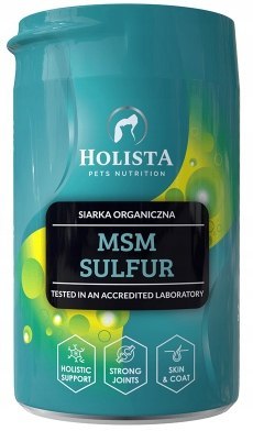 HOLISTA MSM HolistaPets 250 g wycisza alergie, stawy, dysplazja