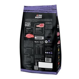Pan Mięsko Cielęcina z jagnięciną chrupki M (senior) 3 kg