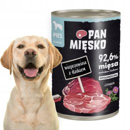 Pan Mięsko pies mokra WIEPRZOWINA Z DZIKIEM 400g