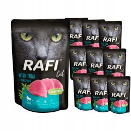 Rafi 10x100 Saszetki mokra karma dla kota STERILISED TUŃCZYK ULUBIONA