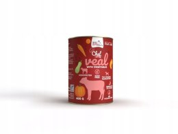 Syta Micha Karma Mokra CHEF Cielęcina z warzywami 400g