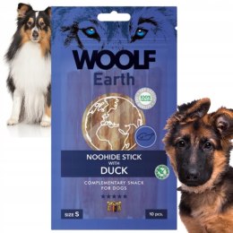 Woolf Earth NOOHIDE S Stick with Duck brit kaczka PAŁECZKI GRYZAKI Z KACZKĄ