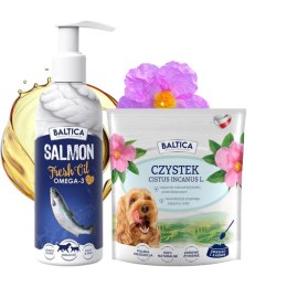 BALTICA MEGA ZESTAW FRESH OIL 1 L+ CZYSTEK 500G CISTUS WSPARCIE ORGANIZMU