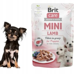 BRIT CARE MINI PUPPY szczenię Lamb 85g mini pouch
