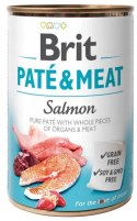 BRIT PATE MEAT 24X400 LAMB SALMON DUCK