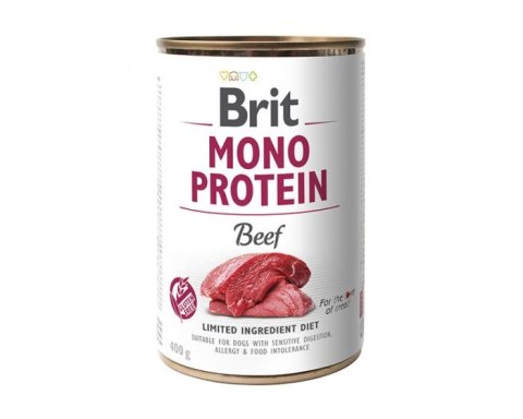 Brit MonoProtein MIX MEGA SMAKI 12x400g 6 smaków