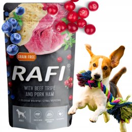 RAFI SASZETA ŻOŁĄDKI WOŁOWE Z SZYNKĄ 500G DOLINA