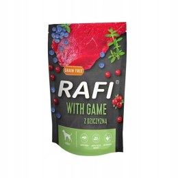 Rafi Dziczyzna borówka żurawina Dolina Noteci SASZETKA 500G
