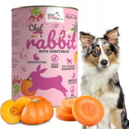 SYTA MICHA CHEF Królik z warzywami JUNIOR 400g