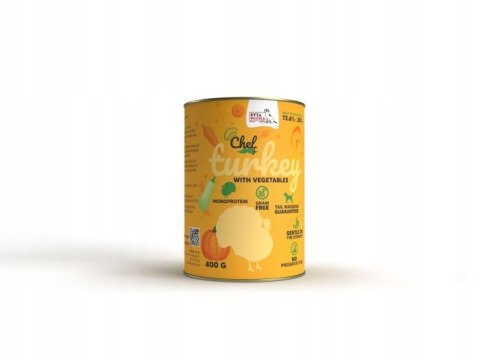 Syta Micha CHEF ZESTAW 6x400G MIX SMAKÓW Indyk Jeleń Bażant Kaczka