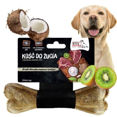 Syta Micha Kości do Żucia 9x13cm Mega Zestaw królik jagnięcina indyk kaczka