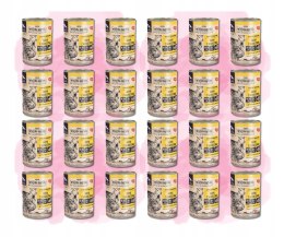 Wiejska Zagroda Indyk z Jagnięciną 24x400 Mokra karma Zestaw Puszek dla psa