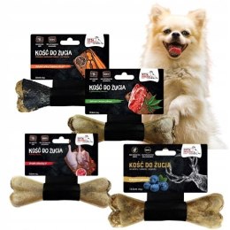 ZESTAW KOŚCI SYTA MICHA z jeleniem i jagodą NA STAWY NA PIĘKNĄ SIERŚĆ 4x13