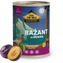 Pokusa Feel The Wild Bażant ze śliwką 400g