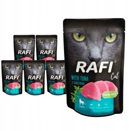 Rafi Cat Sterilized Tuńczyk 10x100 g SZASZETKI KOT