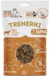 Syta Micha Trenerki z sarną dla psa 80g przysmak