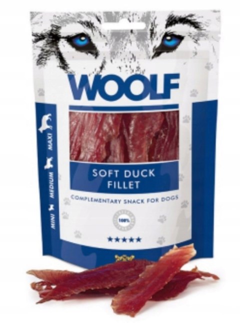 Woolf JERKY DUCK FILLET filet z kaczki 100g brit