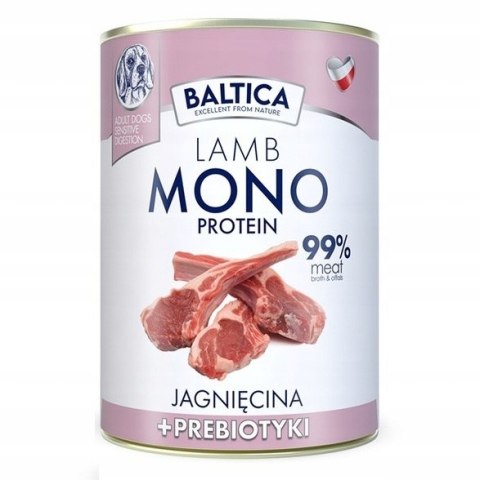 Baltica Nutraceutic 12x400 jagnięcina królik dziczyzna