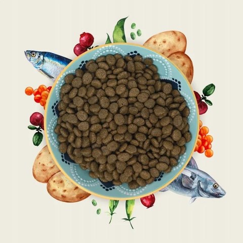 Eden Biała Ryba i Kawior ze śledzia dla kota 1,5 kg