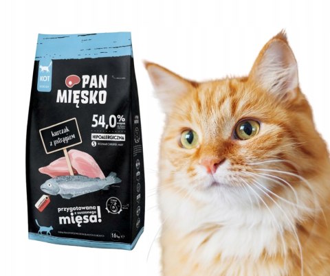 Karma dla kota Pan Mięsko kurczak z pstrągiem 1,6k