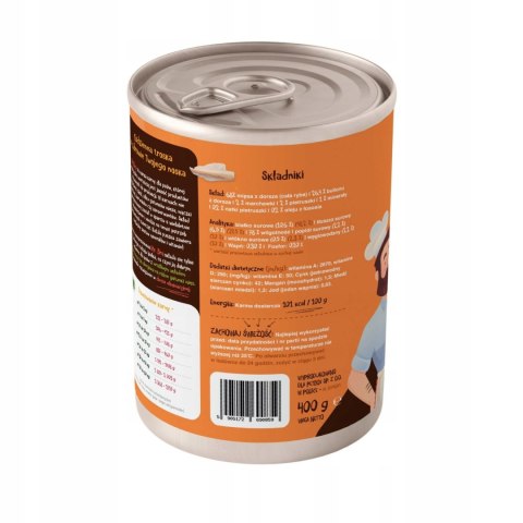 Mr. Bro Dorsz z marchewką 400g monoproteinowa