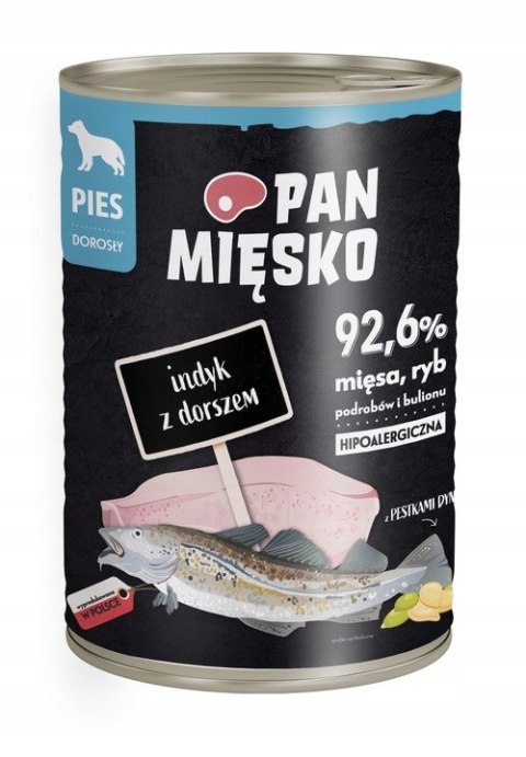 Pan Mięsko 24 x 400 g mix NOWYCH SMAKÓW DLA PSA