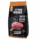 Pan Mięsko karma sucha dla kota Cielęcina z kaczką M 1,6KG
