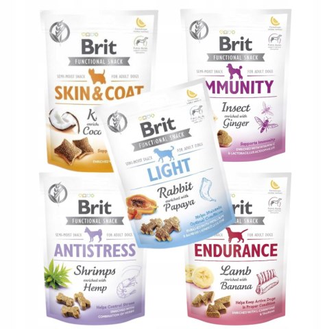 Przysmaki Brit dla psa FUNCTIONAL 5x150 ANTISTRESS ENDURACNE LIGHT