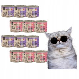 Wiejska Zagroda 12x200 MIX 2 ULUBIONESMAKI KURCZAK Z KACZKA, JAGNIĘCINA