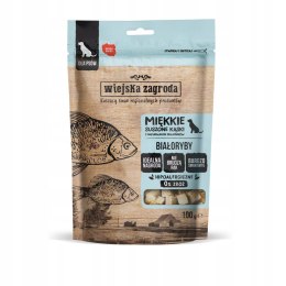 Wiejska Zagroda Przysmak dla psa Białoryby (dorosły) 100 g