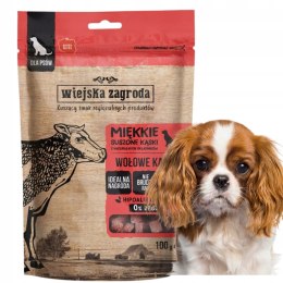 Wiejska Zagroda Przysmak dla psa Wołowe kąski (dorosły) 100g