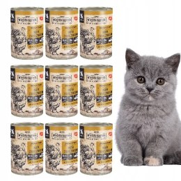 Wiejska Zagroda dla kociąt 9x400 Indyk z kurczakiem