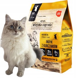 Wiejska Zagroda indyk z kurczakiem 5 kg kocięta